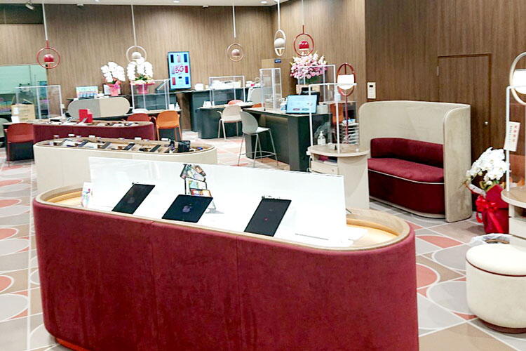 ドコモショップ　店内画像